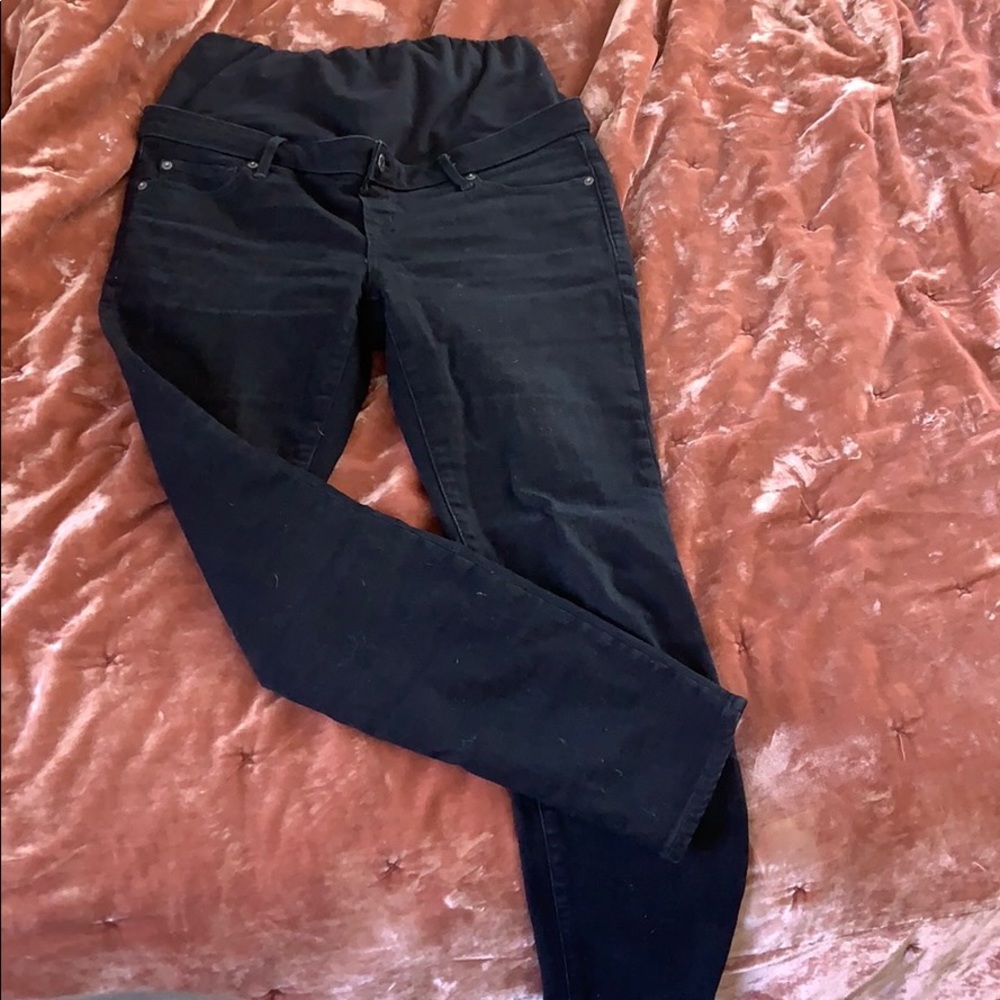 Black Gap maternity jeans